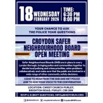 Safer Neighbourhood Open Meeting