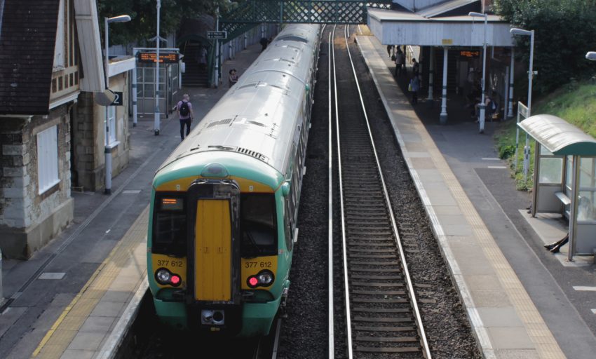 Train at Kenley Station