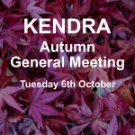Autumn General Meeting 6th October